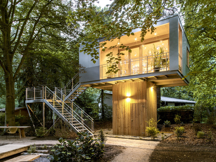 德国柏林城市树屋